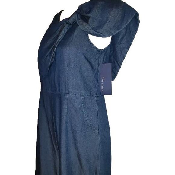 Habitual Kid BLUE JUMPSUIT Overalls GIRLS 14 Denim Look Lyocell NWT NEW was $64 - Picture 4 of 16